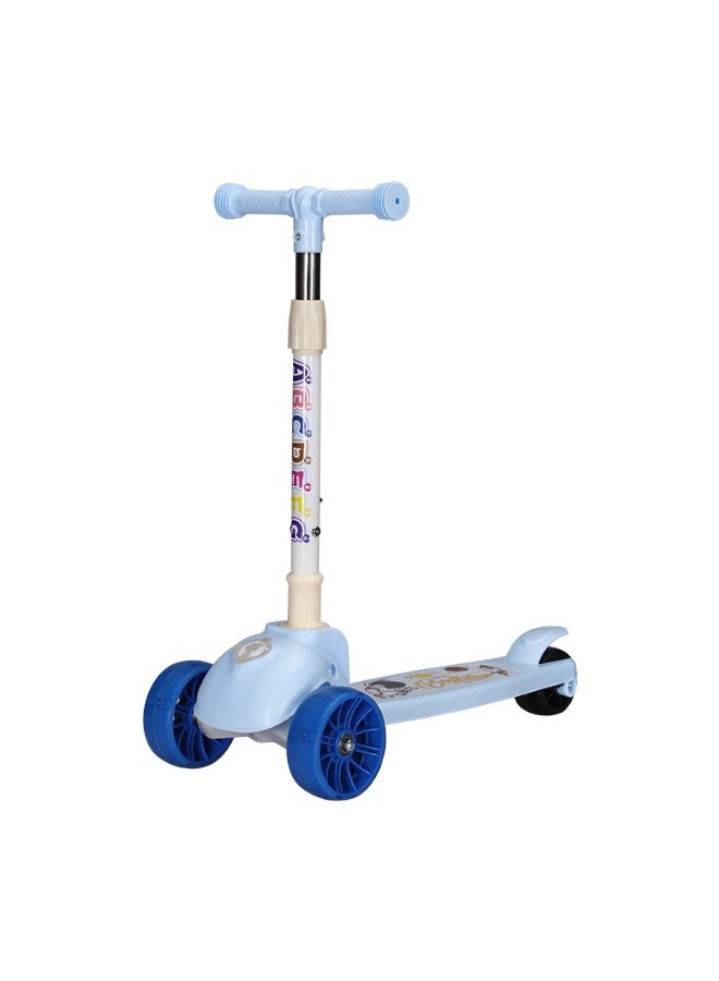 Smart Kick Scooter For Kids  3 Adjustable Height Scooter Foldable And Attractive PVC Wheels - Image 2